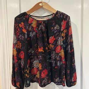Raquel Allegra Multicolor Floral Blouse